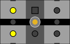 Bahnübergang noch nicht freigemeldet, gleisneutral eingeschaltet
