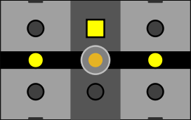 Anlage freigemeldet, gleisbezogen eingeschaltet