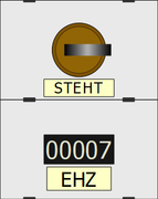 Schlüsselschalter aktiv